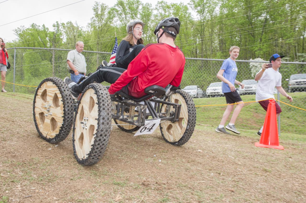 The 2019 Lunar Rover Challenge Competition was hosted by the U.S. Space and Rocket Center in Huntsville, Alabama. This annual event celebrated the 25th anniversary of what began as the Great Moonbuggy Race in 1994. High school and College teams from the United States and foreign countries competed. The awards ceremony was held at the adjacent Marriott on Saturday evening.