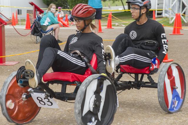 NASA image: 2019 Lunar Rover Challenge Competition