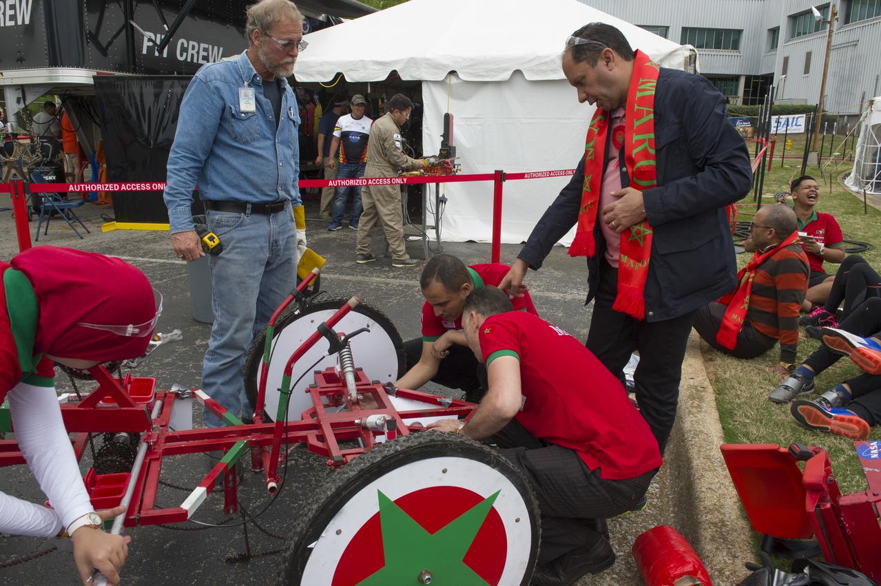 The 2019 Lunar Rover Challenge Competition was hosted by the U.S. Space and Rocket Center in Huntsville, Alabama. This annual event celebrated the 25th anniversary of what began as the Great Moonbuggy Race in 1994. High school and College teams from the United States and foreign countries competed. The awards ceremony was held at the adjacent Marriott on Saturday evening.