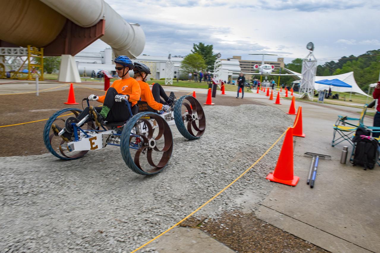 The 2019 Lunar Rover Challenge Competition was hosted by the U.S. Space and Rocket Center in Huntsville, Alabama. This annual event celebrated the 25th anniversary of what began as the Great Moonbuggy Race in 1994. High school and College teams from the United States and foreign countries competed. The awards ceremony was held at the adjacent Marriott on Saturday evening.
