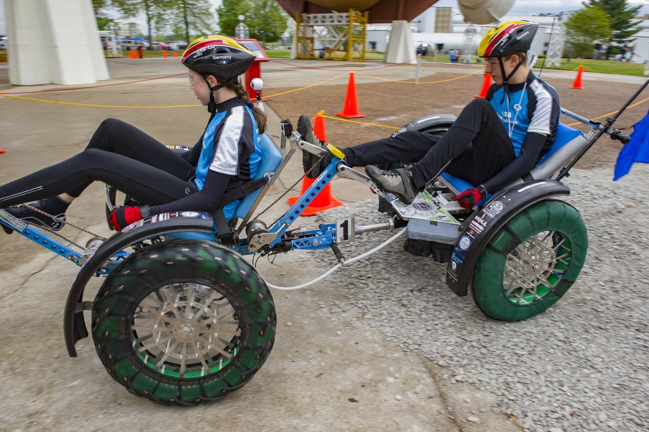 The 2019 Lunar Rover Challenge Competition was hosted by the U.S. Space and Rocket Center in Huntsville, Alabama. This annual event celebrated the 25th anniversary of what began as the Great Moonbuggy Race in 1994. High school and College teams from the United States and foreign countries competed. The awards ceremony was held at the adjacent Marriott on Saturday evening.
