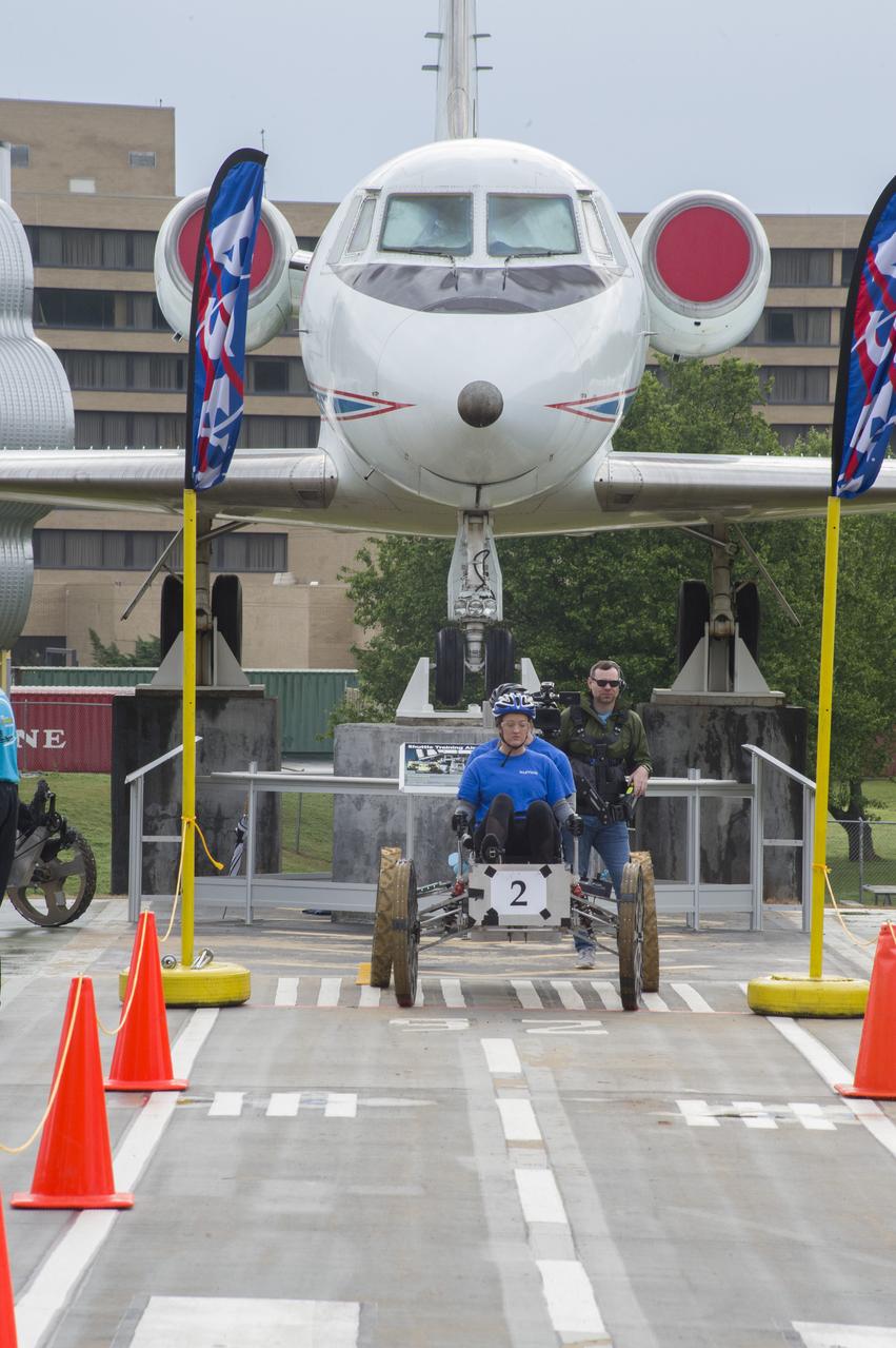 The 2019 Lunar Rover Challenge Competition was hosted by the U.S. Space and Rocket Center in Huntsville, Alabama. This annual event celebrated the 25th anniversary of what began as the Great Moonbuggy Race in 1994. High school and College teams from the United States and foreign countries competed. The awards ceremony was held at the adjacent Marriott on Saturday evening.