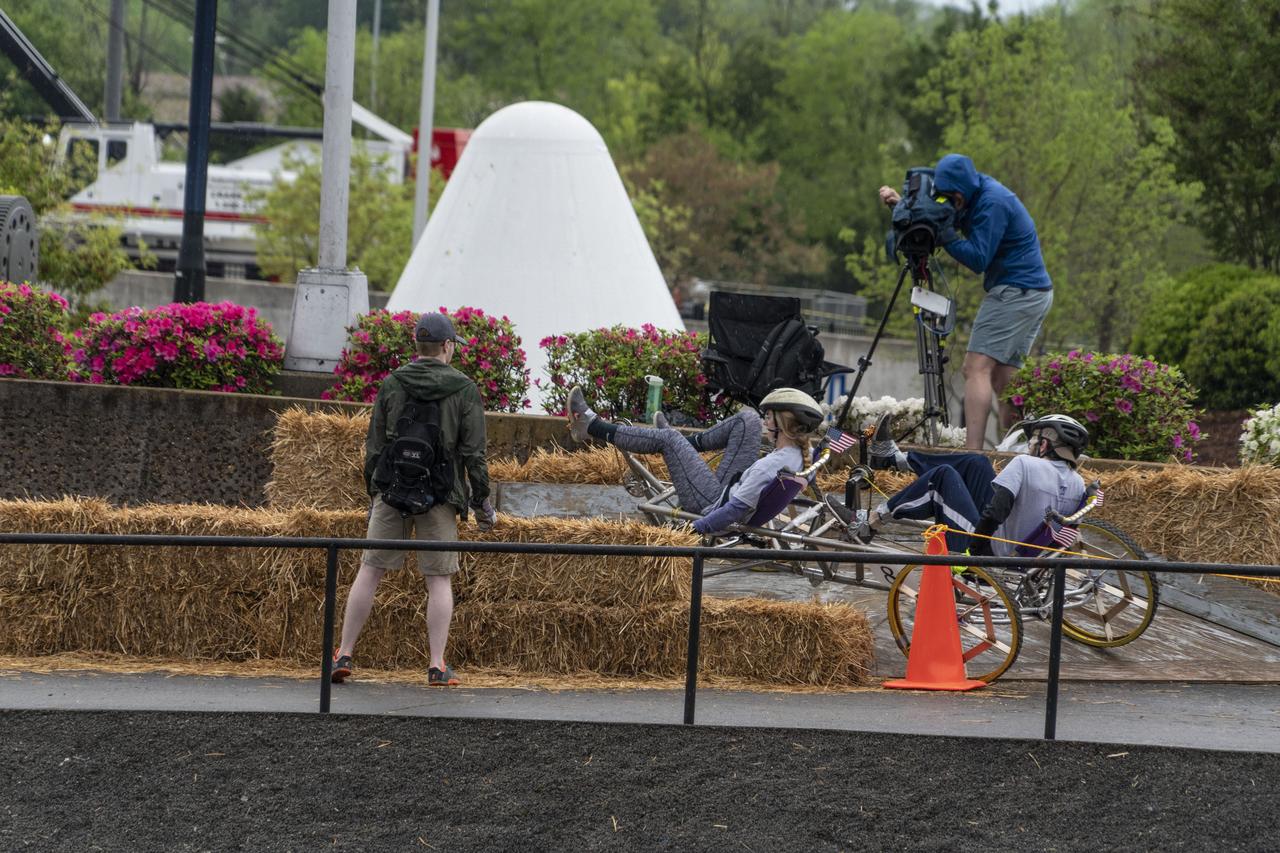 The 2019 Lunar Rover Challenge Competition was hosted by the U.S. Space and Rocket Center in Huntsville, Alabama. This annual event celebrated the 25th anniversary of what began as the Great Moonbuggy Race in 1994. High school and College teams from the United States and foreign countries competed. The awards ceremony was held at the adjacent Marriott on Saturday evening.