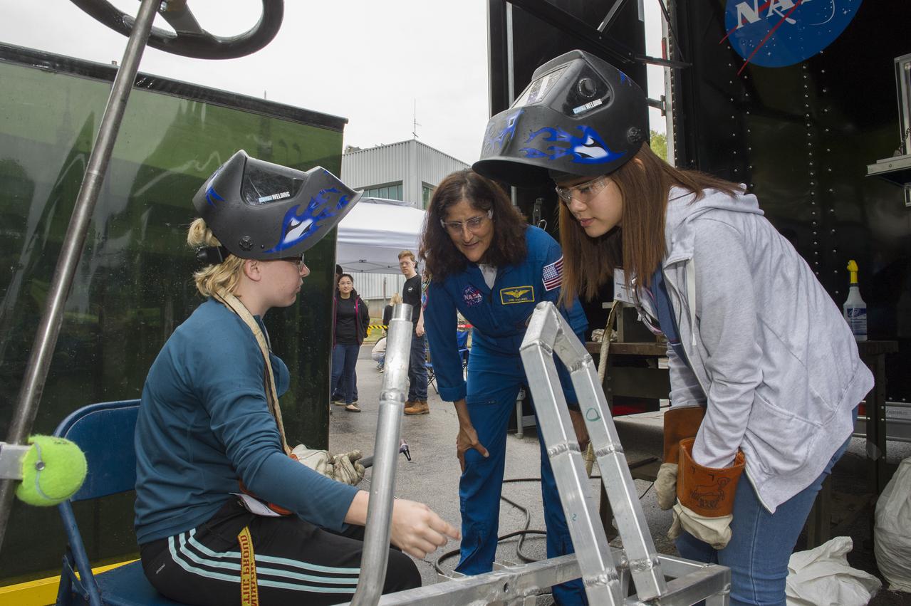 The 2019 Lunar Rover Challenge Competition was hosted by the U.S. Space and Rocket Center in Huntsville, Alabama. This annual event celebrated the 25th anniversary of what began as the Great Moonbuggy Race in 1994. High school and College teams from the United States and foreign countries competed. The awards ceremony was held at the adjacent Marriott on Saturday evening.