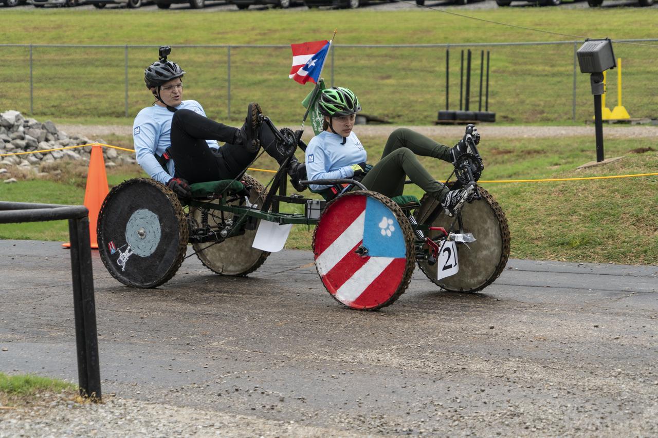The 2019 Lunar Rover Challenge Competition was hosted by the U.S. Space and Rocket Center in Huntsville, Alabama. This annual event celebrated the 25th anniversary of what began as the Great Moonbuggy Race in 1994. High school and College teams from the United States and foreign countries competed. The awards ceremony was held at the adjacent Marriott on Saturday evening.