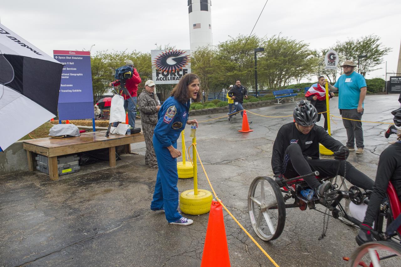 The 2019 Lunar Rover Challenge Competition was hosted by the U.S. Space and Rocket Center in Huntsville, Alabama. This annual event celebrated the 25th anniversary of what began as the Great Moonbuggy Race in 1994. High school and College teams from the United States and foreign countries competed. The awards ceremony was held at the adjacent Marriott on Saturday evening.
