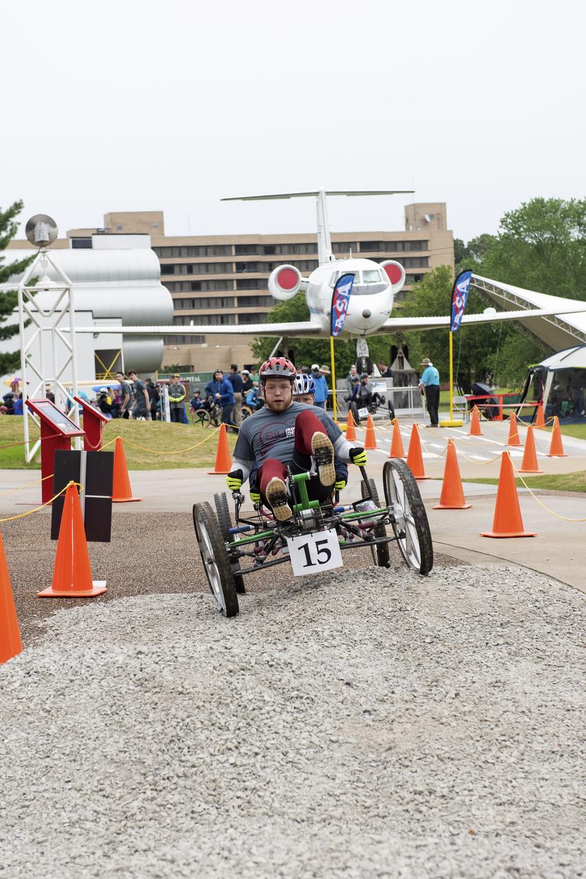 The 2019 Lunar Rover Challenge Competition was hosted by the U.S. Space and Rocket Center in Huntsville, Alabama. This annual event celebrated the 25th anniversary of what began as the Great Moonbuggy Race in 1994. High school and College teams from the United States and foreign countries competed. The awards ceremony was held at the adjacent Marriott on Saturday evening.