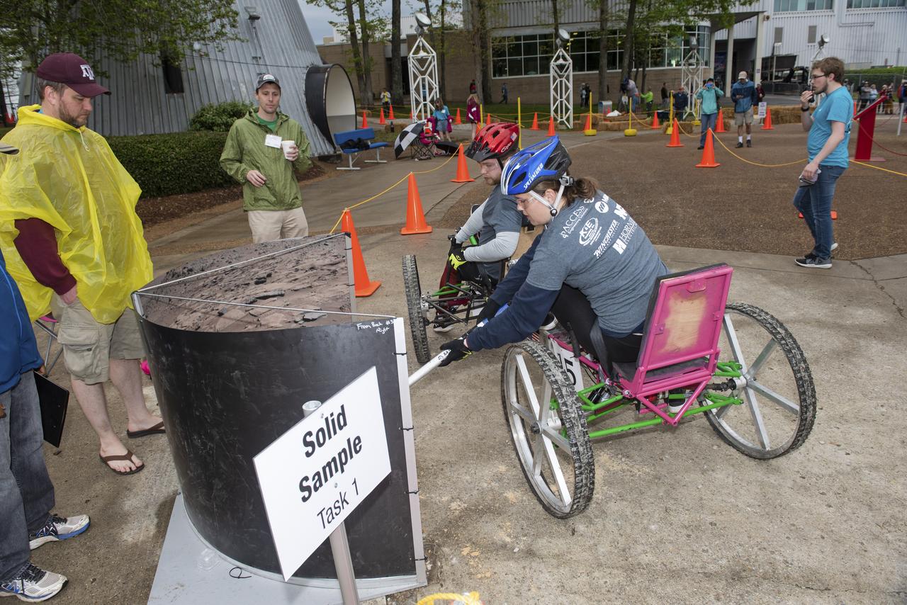 The 2019 Lunar Rover Challenge Competition was hosted by the U.S. Space and Rocket Center in Huntsville, Alabama. This annual event celebrated the 25th anniversary of what began as the Great Moonbuggy Race in 1994. High school and College teams from the United States and foreign countries competed. The awards ceremony was held at the adjacent Marriott on Saturday evening.