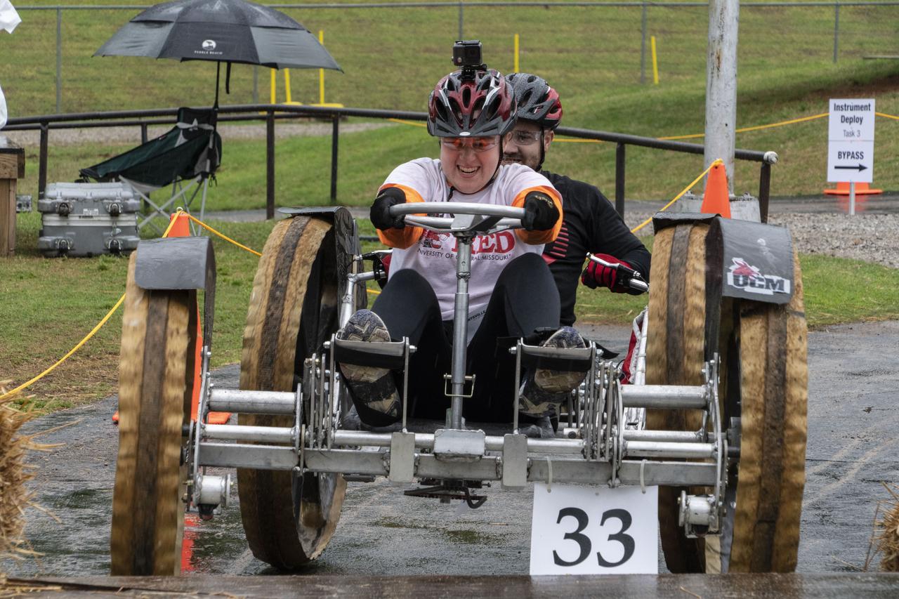 The 2019 Lunar Rover Challenge Competition was hosted by the U.S. Space and Rocket Center in Huntsville, Alabama. This annual event celebrated the 25th anniversary of what began as the Great Moonbuggy Race in 1994. High school and College teams from the United States and foreign countries competed. The awards ceremony was held at the adjacent Marriott on Saturday evening.