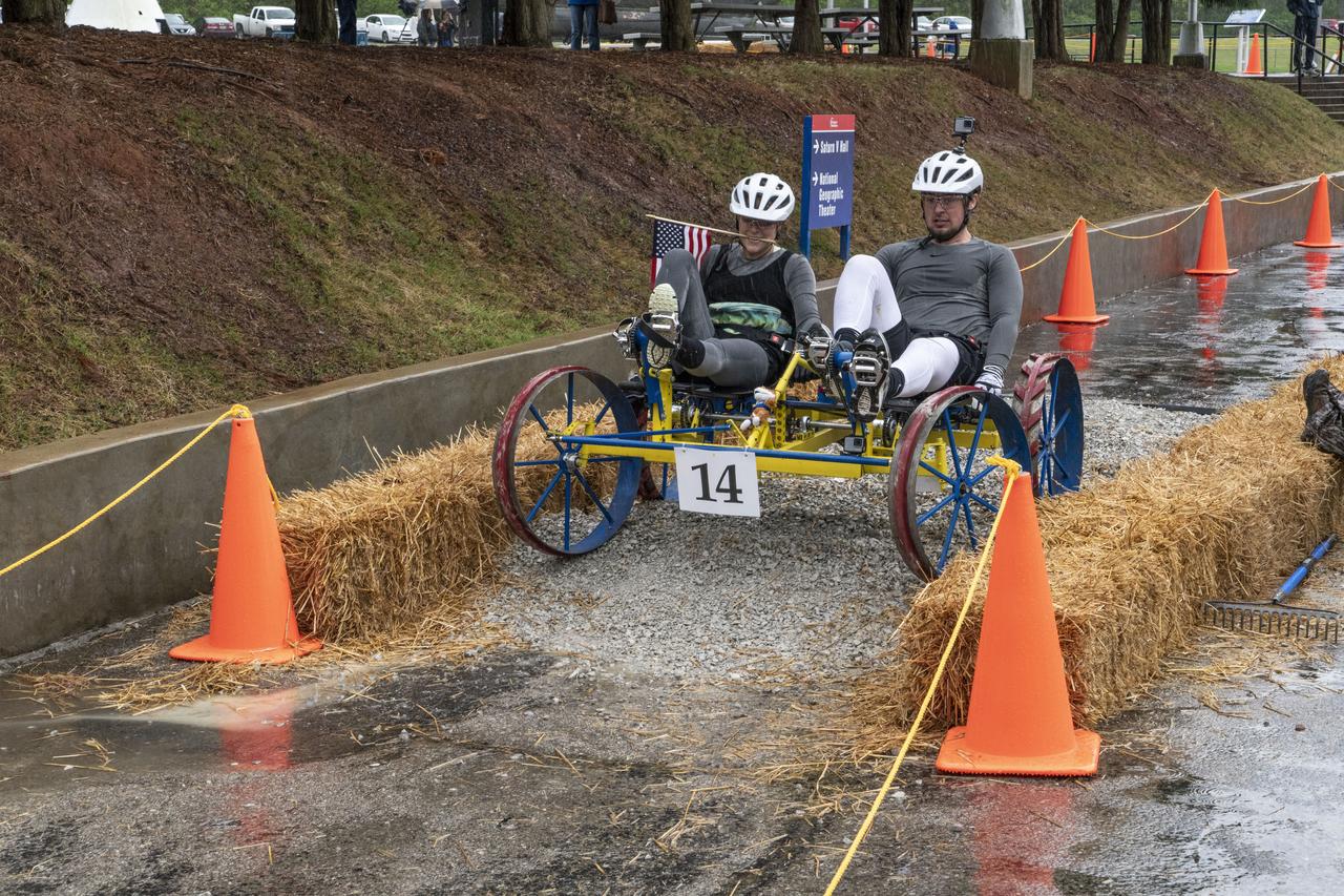 The 2019 Lunar Rover Challenge Competition was hosted by the U.S. Space and Rocket Center in Huntsville, Alabama. This annual event celebrated the 25th anniversary of what began as the Great Moonbuggy Race in 1994. High school and College teams from the United States and foreign countries competed. The awards ceremony was held at the adjacent Marriott on Saturday evening.