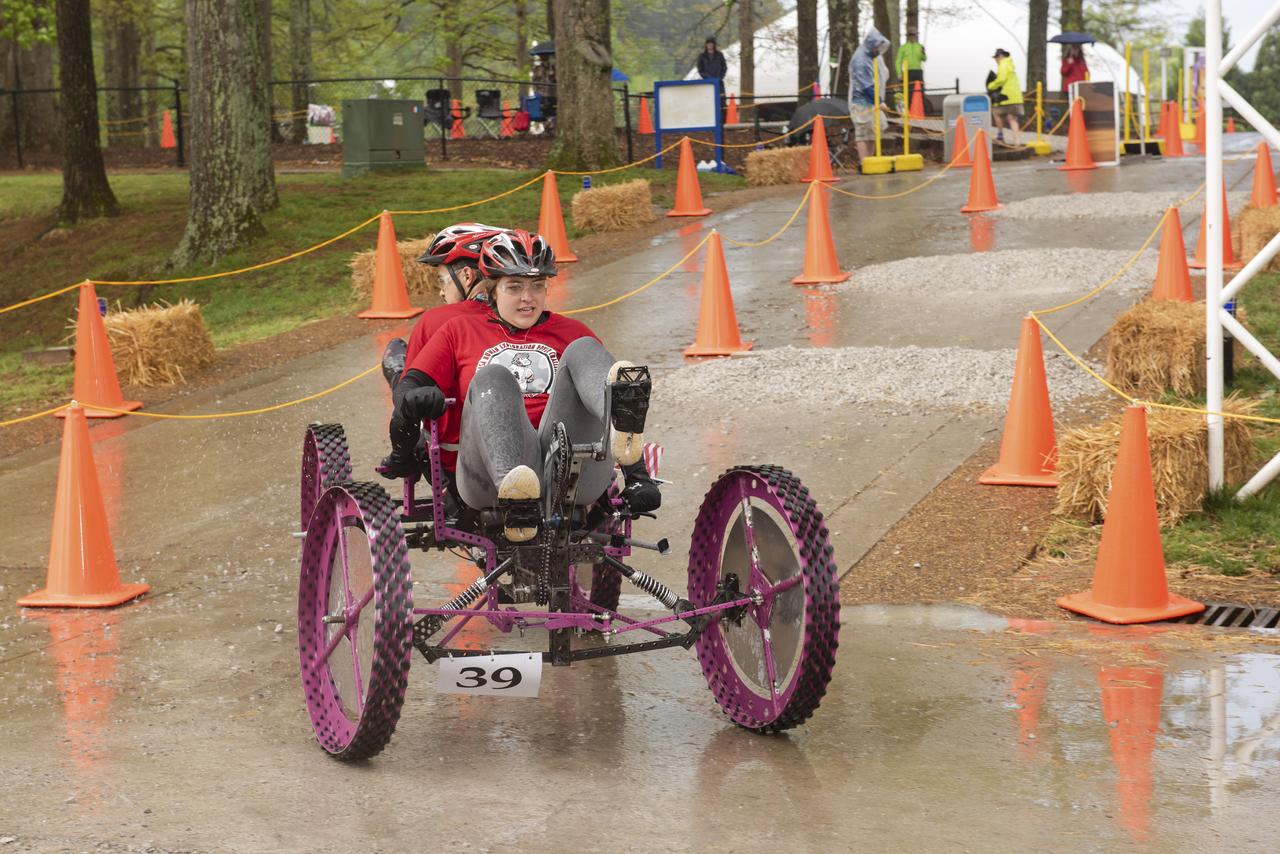 The 2019 Lunar Rover Challenge Competition was hosted by the U.S. Space and Rocket Center in Huntsville, Alabama. This annual event celebrated the 25th anniversary of what began as the Great Moonbuggy Race in 1994. High school and College teams from the United States and foreign countries competed. The awards ceremony was held at the adjacent Marriott on Saturday evening.