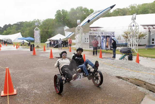 NASA image: 2019 Lunar Rover Challenge Competition