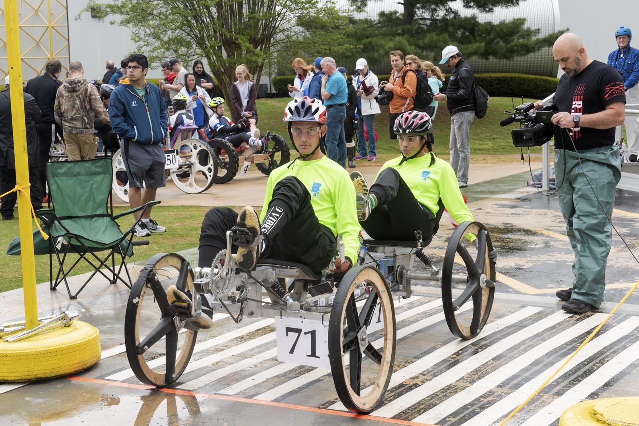 The 2019 Lunar Rover Challenge Competition was hosted by the U.S. Space and Rocket Center in Huntsville, Alabama. This annual event celebrated the 25th anniversary of what began as the Great Moonbuggy Race in 1994. High school and College teams from the United States and foreign countries competed. The awards ceremony was held at the adjacent Marriott on Saturday evening.