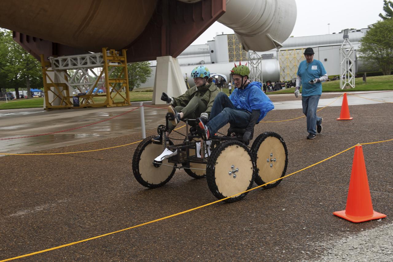 The 2019 Lunar Rover Challenge Competition was hosted by the U.S. Space and Rocket Center in Huntsville, Alabama. This annual event celebrated the 25th anniversary of what began as the Great Moonbuggy Race in 1994. High school and College teams from the United States and foreign countries competed. The awards ceremony was held at the adjacent Marriott on Saturday evening.