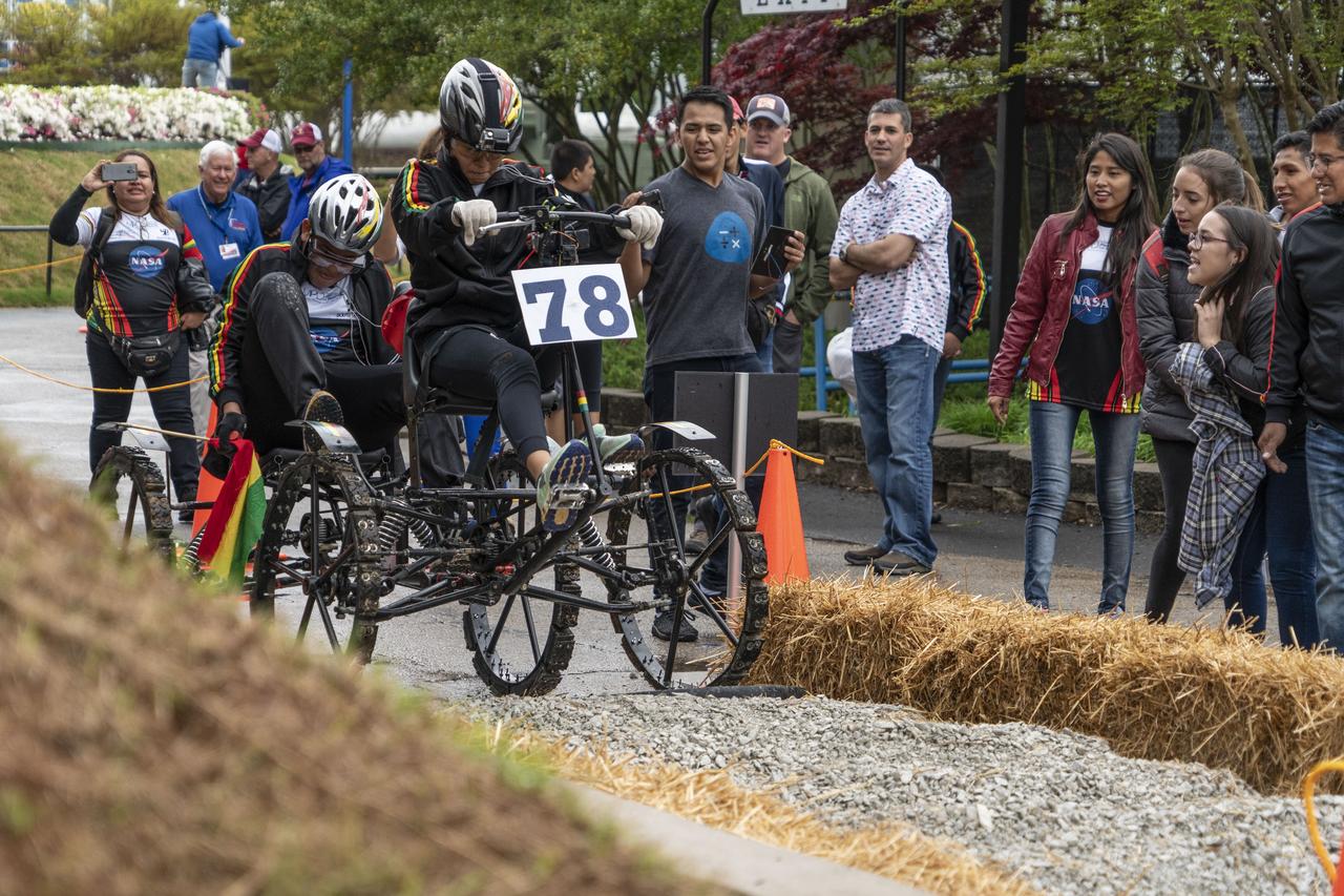 The 2019 Lunar Rover Challenge Competition was hosted by the U.S. Space and Rocket Center in Huntsville, Alabama. This annual event celebrated the 25th anniversary of what began as the Great Moonbuggy Race in 1994. High school and College teams from the United States and foreign countries competed. The awards ceremony was held at the adjacent Marriott on Saturday evening.