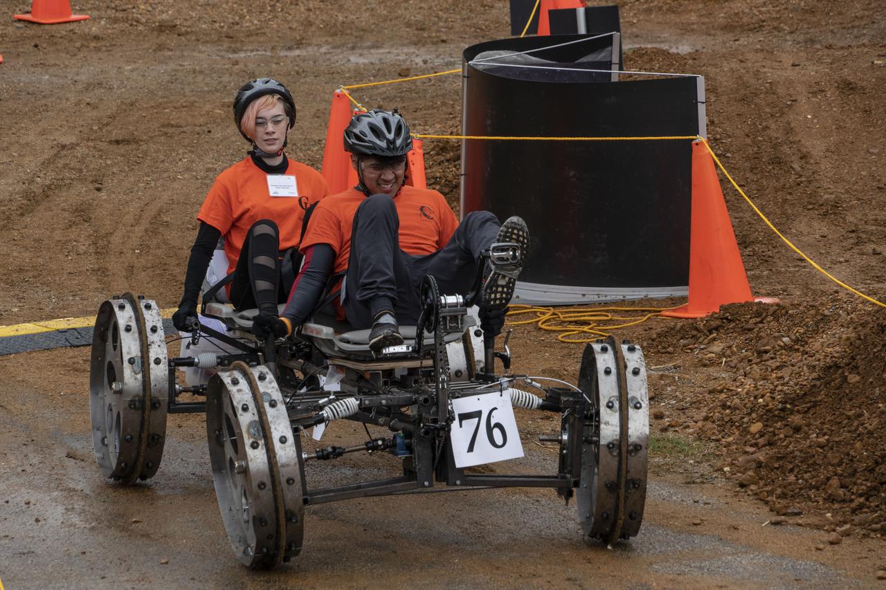The 2019 Lunar Rover Challenge Competition was hosted by the U.S. Space and Rocket Center in Huntsville, Alabama. This annual event celebrated the 25th anniversary of what began as the Great Moonbuggy Race in 1994. High school and College teams from the United States and foreign countries competed. The awards ceremony was held at the adjacent Marriott on Saturday evening.
