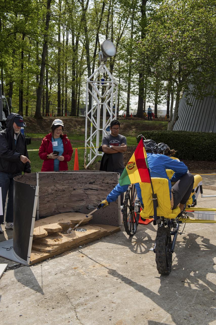 The 2019 Lunar Rover Challenge Competition was hosted by the U.S. Space and Rocket Center in Huntsville, Alabama. This annual event celebrated the 25th anniversary of what began as the Great Moonbuggy Race in 1994. High school and College teams from the United States and foreign countries competed. The awards ceremony was held at the adjacent Marriott on Saturday evening.