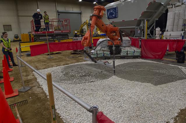 NASA image: NASA 3D-Printed Habitat Challenge