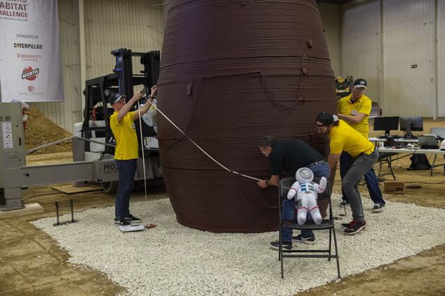 NASA image: NASA 3D-Printed Habitat Challenge