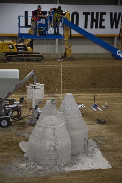 NASA image: NASA 3D-Printed Habitat Challenge