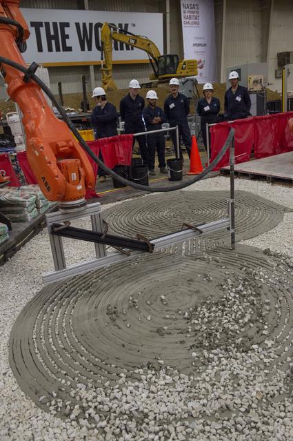 NASA image: NASA 3D-Printed Habitat Challenge