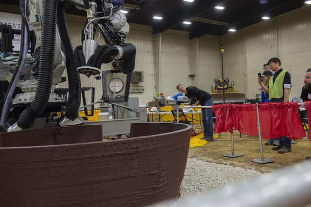 NASA image: NASA 3D-Printed Habitat Challenge
