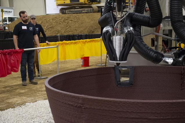 NASA image: NASA 3D-Printed Habitat Challenge