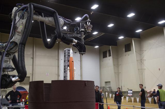 NASA image: NASA 3D-Printed Habitat Challenge