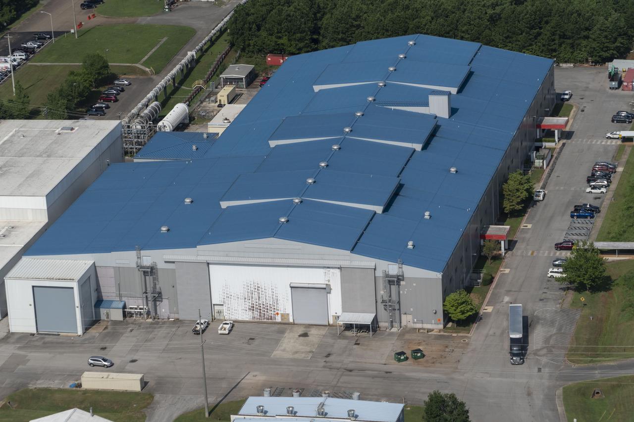 Aerial photograph of MSFC building 4708