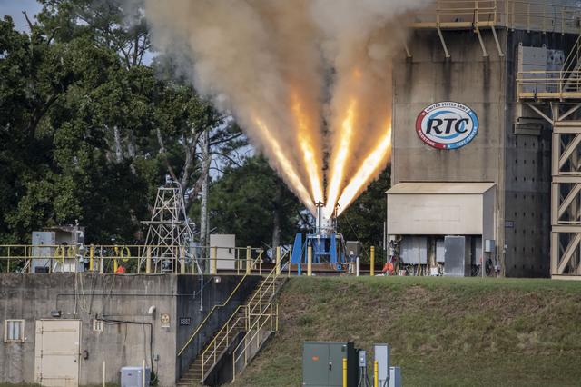 Orion Launch Abort Hot Fire Test