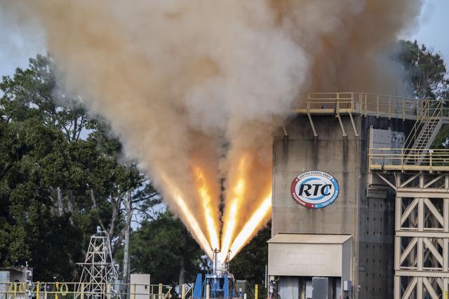 Orion Launch Abort Hot Fire Test