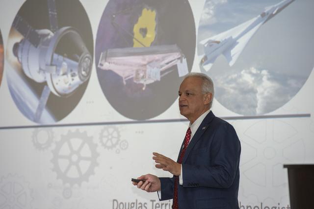NASA image: “INNOVATION IS NOT OPTIONAL,” SAYS DOUGLAS TERRIER, NASA CHI