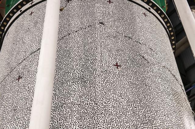 NASA image: Shell Buckling Knockdown Factor (CTA) 8.3 Post Test