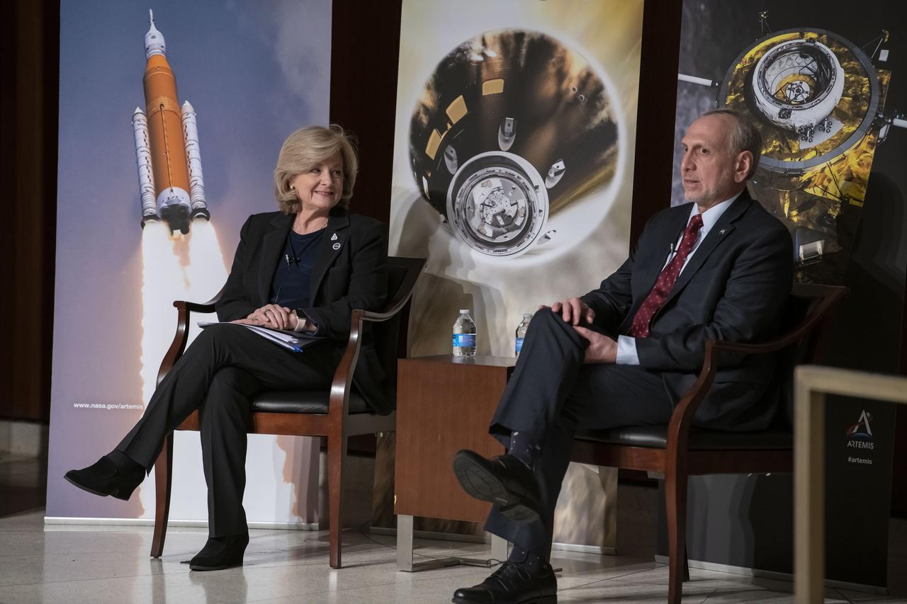 NASA Administrator Jim Bridenstine presented the 2020 Presidential Budget with a video conference. Administrator Bridenstine's presentation was followed by a live presentation by MSFC Director Jody Singer and NASA Associate Administrator Steve Jurczyk.