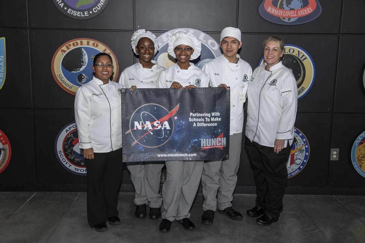 HUNCH (High School Students United with NASA to Create Hardware) students came together at the U.Sl Space and Rocket Center (USSRC) in a competition to create recipes for food to feed astronauts in space. Six teams from North Alabama and George participated. The winner will compete with students from competitions at other NASA centers later at the Johnson Space Flight Center.