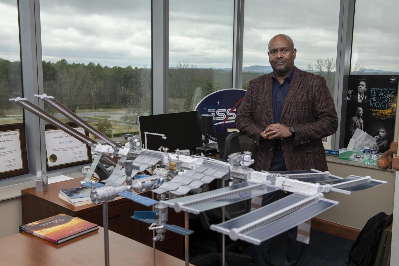 Bobby Watkins, manager of the Human Exploration Development & Operations Office at Marshall Space Flight Center.