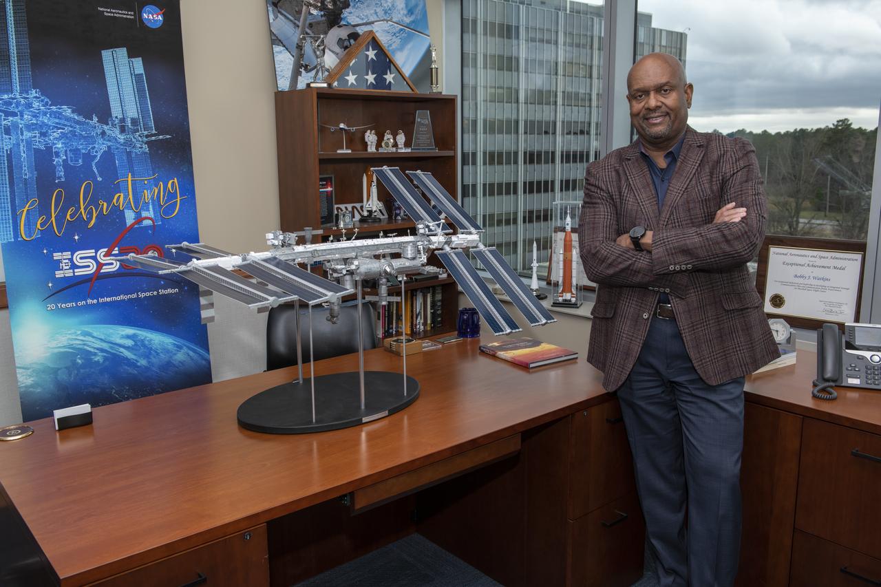 Bobby Watkins, manager of the Human Exploration Development & Operations Office at Marshall Space Flight Center.
