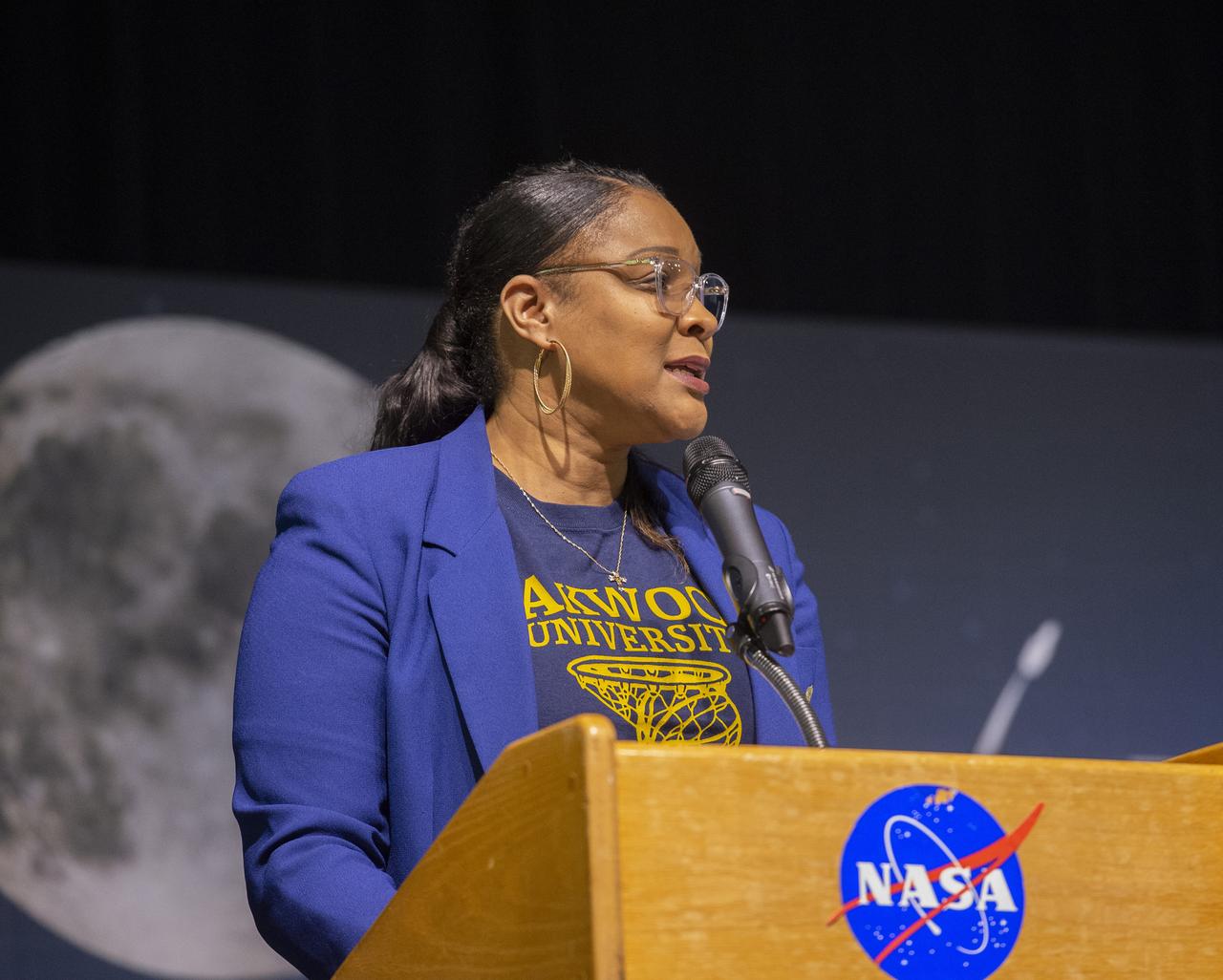 Marshall Space Flight Center's Black History Month program with Aquita Wherry