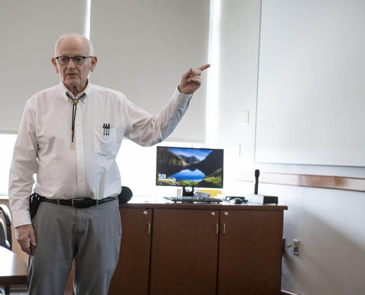 Dr. Thomas T. Meek of The Crown College in Powell, Tennessee addressed the March, 2020 Tech Talk forum on the topic of Microwave Processing of Ceramics as it Pertains to the Proposed Lunar Base.