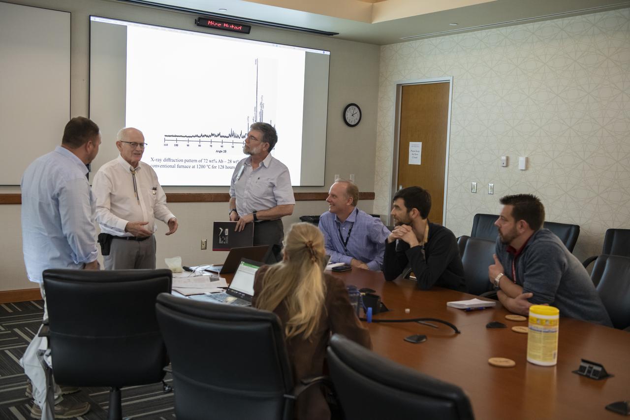 Dr. Thomas T. Meek of The Crown College in Powell, Tennessee addressed the March, 2020 Tech Talk forum on the topic of Microwave Processing of Ceramics as it Pertains to the Proposed Lunar Base.