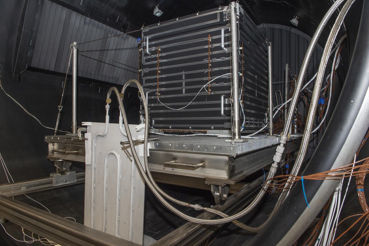 NEA (Near Earth Asteroid) Scout Hot Box â€“ Repress Chamber V-15 and removal of Optical Witness Samples, (OWS), for analysis   