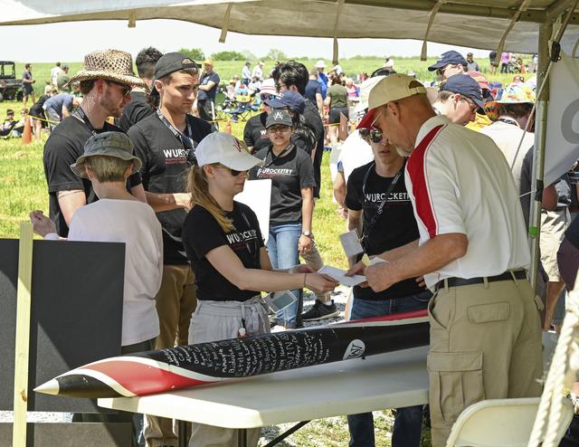 NASA image: Student Rockets Return to Alabama Sky
