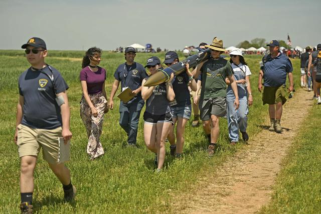 NASA image: Student Rockets Return to Alabama Sky