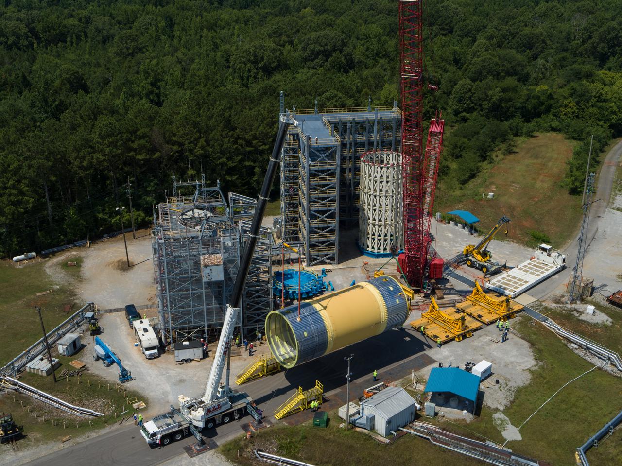 LOX STA breakover at NASA Marshall Space Flight Center