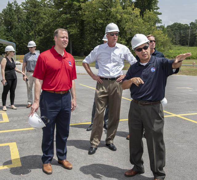 NASA image: NASA Administrator Jim Bridenstine visits Marshall Space Flight 