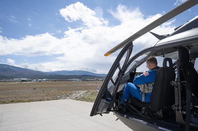 NASA image: NASA Uses Colorado Mountains for Simulated Artemis Moon Landing Course