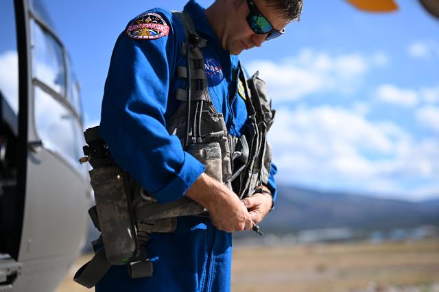NASA image: NASA Uses Colorado Mountains for Simulated Artemis Moon Landing Course