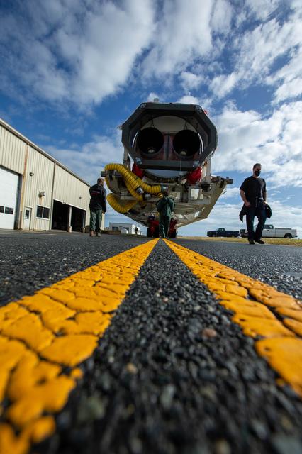 NASA image: NG14 Antares