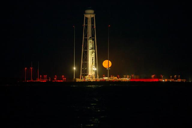 NASA image: Antares Rocket at NASA Wallops