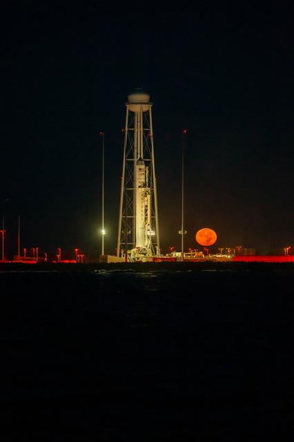 NASA image: Antares Rocket at NASA Wallops